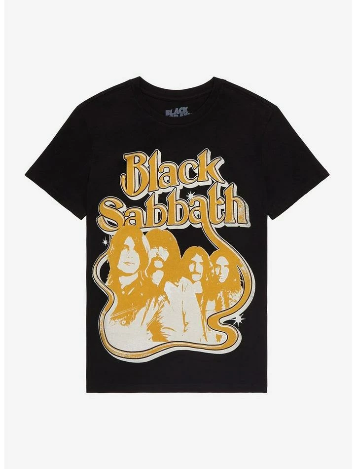 Deals 🥰 Black Sabbath Band Photo T-Shirt 🔥