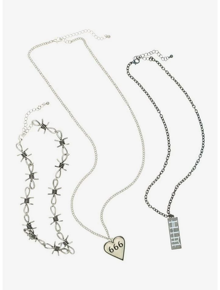 Best reviews of 😍 HIM Nameplate Heart Necklace Set ⭐ - Image 2