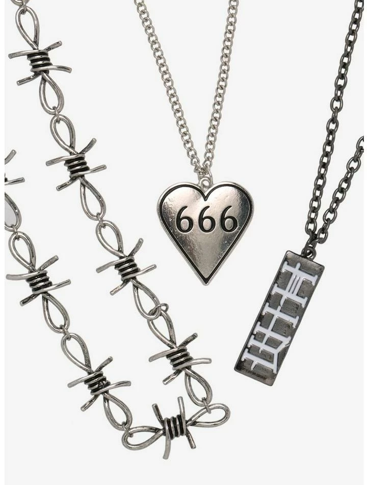 Best reviews of 😍 HIM Nameplate Heart Necklace Set ⭐