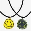Outlet 👍 Nirvana Smile Bestie Cord Necklace Set ❤️