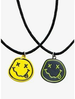 Outlet π Nirvana Smile Bestie Cord Necklace Set β€οΈ
