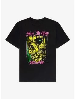 Deals 😍 Set It Off Skeleton T-Shirt 🤩