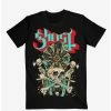 Promo 🌟 Ghost Papa Emeritus IV Skull & Crossbones T-Shirt 😍