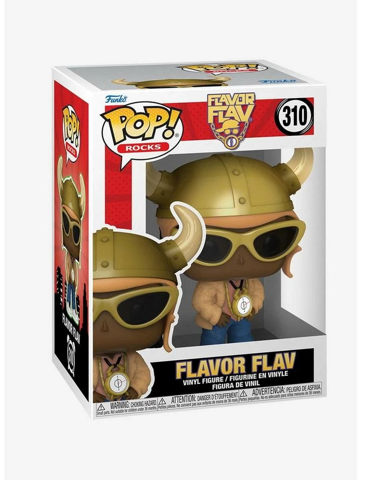 Best deal โค๏ธ Funko Pop! Rocks Flavor Flav Vinyl Figure โจ - Image 2
