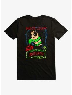 Cheap ⭐ Alice Cooper The Nightmare Returns T-Shirt 👏