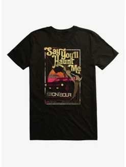 Top 10 ⭐ Stone Sour Say You'll Haunt Me Poster T-Shirt ⭐