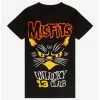 Coupon ✨ Misfits Unlucky 13 Boyfriend Fit 👧 Girls T-Shirt 🔥