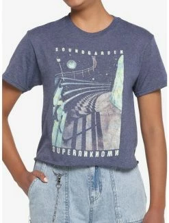 Buy 🤩 Soundgarden Superunknown 👧 Girls Crop T-Shirt 🧨