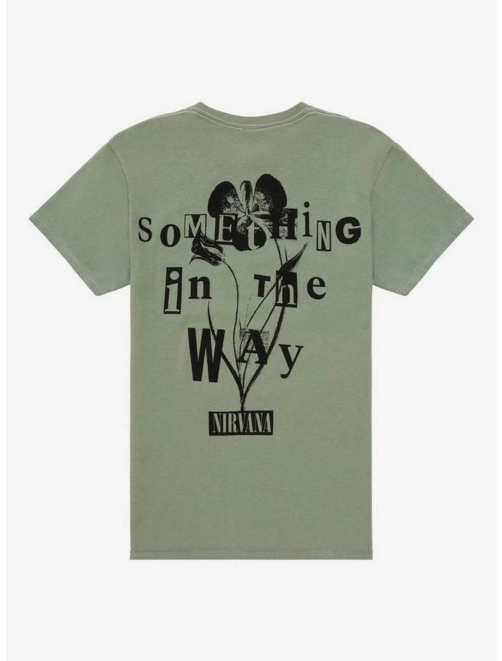 Top 10 π Nirvana Something In The Way Text Boyfriend Fit π§ Girls T-Shirt β