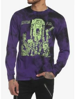 Hot Sale 🔥 Misfits Earth A.D. Tie-Dye Long-Sleeve T-Shirt 😉