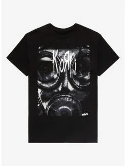 Cheapest 🎁 Korn Gas Mask T-Shirt 🥰