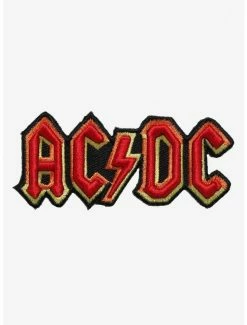 Wholesale ✔️ AC/DC Multicolor Logo Patch 🎁