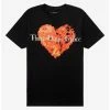 Brand new 🌟 Three Days Grace Heart Flame Boyfriend Fit T-Shirt 🤩