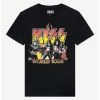 Best Pirce 🔔 KISS 1977 World Tour Boyfriend Fit 👧 Girls T-Shirt 👍