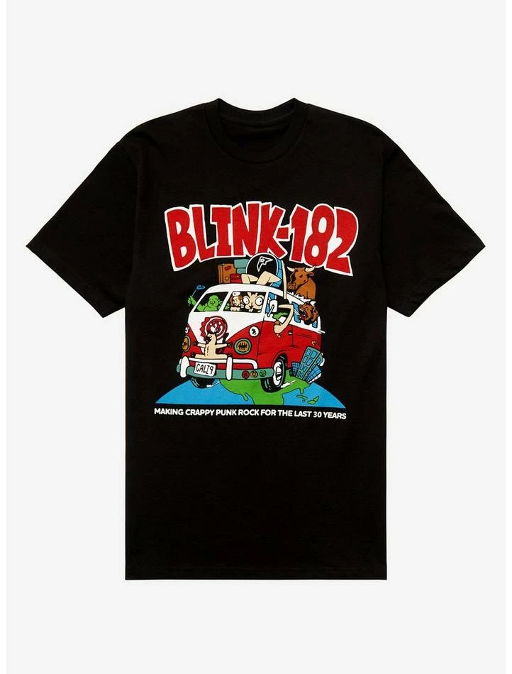 Hot Sale 🔥 Blink-182 Crappy Punk Rock T-Shirt 👏