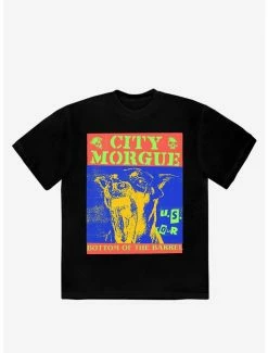 New 🔔 City Morgue Bottom Of The Barrel U.S. Tour T-Shirt ✔️