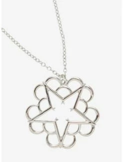 Best deal 🤩 Black Veil Brides Star Logo Necklace 🔔