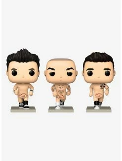 Coupon 🧨 Funko Blink-182 Pop! Rocks Mark Hoppus Travis Barker & Tom Delonge Vinyl Figure Set 2022 HT Expo Exclusive 🛒