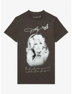 Flash Sale 🥰 Dolly Parton Quote & Portrait T-Shirt 😀
