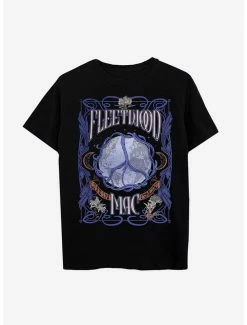New 😀 Fleetwood Mac Peace Boyfriend Fit 👧 Girls T-Shirt 🔔