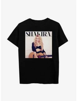 Brand new ✔️ Shakira Guitar Boyfriend Fit 👧 Girls T-Shirt 💯