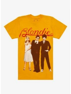 Hot Sale ⌛ Blondie Band Members Boyfriend Fit 👧 Girls T-Shirt 👏