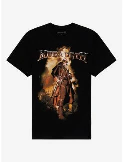 Best Pirce 😍 Megadeth The Sick, The Dying... And The Dead! Lyrics T-shirt 🥰