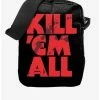 Wholesale 🎁 Rocksax Metallica Kill Em All Blood Crossbody Bag ⭐