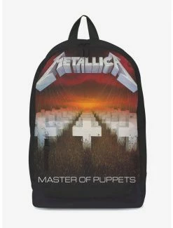 Best Pirce 😀 Rocksax Metallica Master Of Puppets Classic 🎒 Backpack ✔️