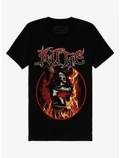 Top 10 😍 Kittie Witch Hunt Boyfriend Fit 👧 Girls T-Shirt ⌛