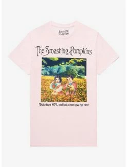 Cheapest 🎁 The Smashing Pumpkins 1979 Boyfriend Fit 👧 Girls T-Shirt ⌛