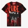 Cheap ✨ The Cure Group Shot Tie-Dye T-Shirt ❤️