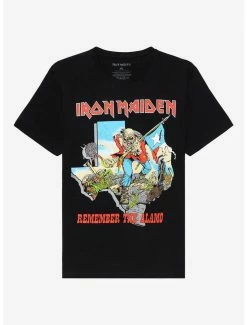 Budget 😀 Iron Maiden Brain Damage In Tejas 1983 Tour T-Shirt 🌟