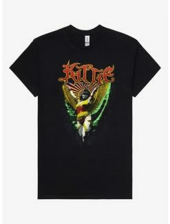 Brand new 🔔 Kittie Winged 👩 Woman Statue T-Shirt ✔️