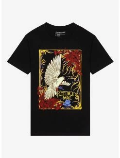 Best Pirce 💯 Fleetwood Mac White Dove Boyfriend Fit 👧 Girls T-Shirt 🤩