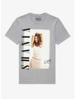Deals ⭐ Shania Twain Up! Album Cover Boyfriend Fit 👧 Girls T-Shirt 🥰