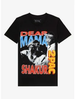 Flash Sale 😉 Tupac Dear Mama Boyfriend Fit 👧 Girls T-Shirt 🥰