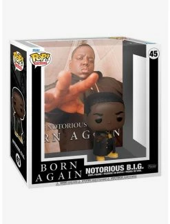 Budget π₯° Funko Notorious B.I.G. Pop! Albums Born Again Vinyl Figure π₯