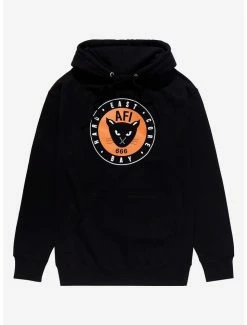 Best Pirce 😀 AFI East Bay Hardcore Logo Hoodie 🔔
