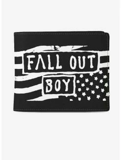 Hot Sale 🎉 Rocksax Fall Out Boy Flag Wallet ⭐