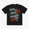 Best Pirce 👏 Guns N' Roses Paradise City Boyfriend Fit 👧 Girls T-Shirt 🧨