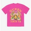 Cheap 🎁 Queen Tour '75 Boyfriend Fit 👧 Girls T-Shirt 😉