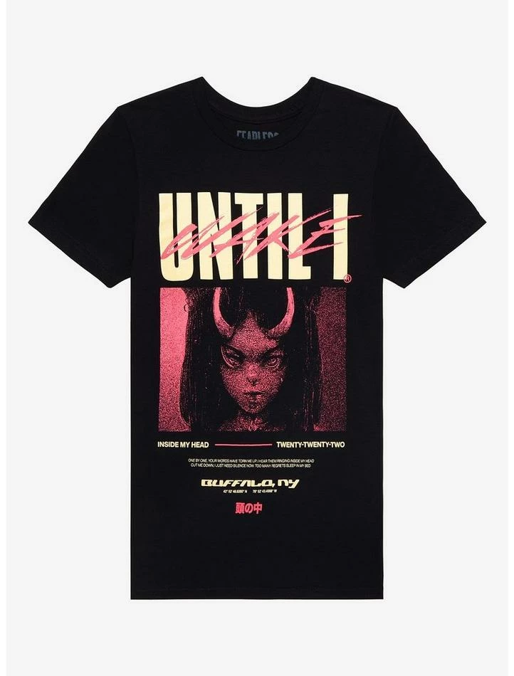 Best reviews of π― Until I Wake Devil Child Boyfriend Fit π§ Girls T-Shirt π