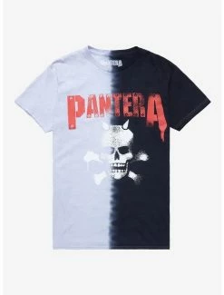 Brand new 👏 Pantera Devil Skull Split-Dye Boyfriend Fit 👧 Girls T-Shirt 🌟