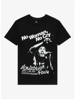 Budget 😍 Bob Marley & The Wailers No 👩 Woman No Cry Exodus Tour T-Shirt 🔥