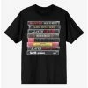 Coupon 🤩 Slayer Cassette Tapes T-Shirt 🔥