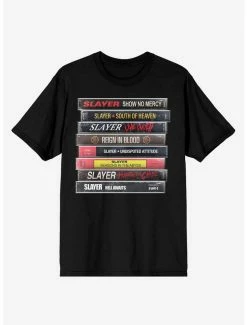 Coupon 🤩 Slayer Cassette Tapes T-Shirt 🔥