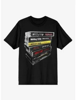 Best deal 😀 Motley Crue Cassette Tapes T-Shirt 🎁