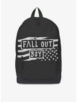 Hot Sale โจ Rocksax Fall Out Boy Flag Classic ๐ Backpack ๐