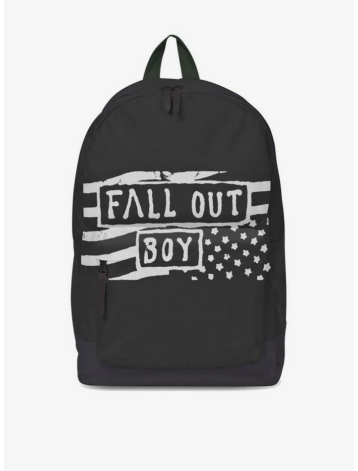 Hot Sale ✨ Rocksax Fall Out Boy Flag Classic 🎒 Backpack 👍